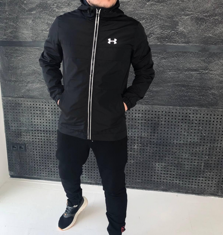 Черная ветровка under armour К-715