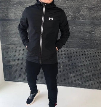 Черная ветровка under armour К-715