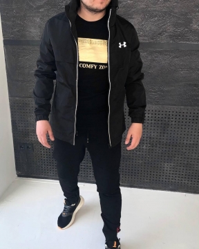 Черная ветровка under armour К-715