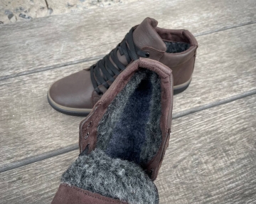 Коричневі стильні чоловічі черевики Levis Т-723