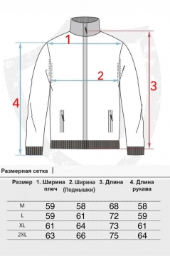 Тепла зимова чоловіча сіра коротка куртка без капюшона К-889