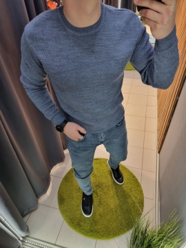 Стильный мужской турецкий свитер Т-824