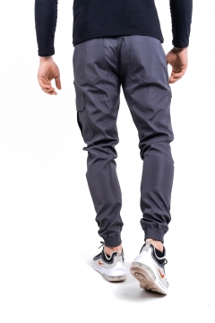 Стильні чоловічі штани із софтшелу з кишенями Б-459