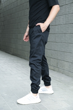 Чорні чоловічі весняні штани карго Б-465