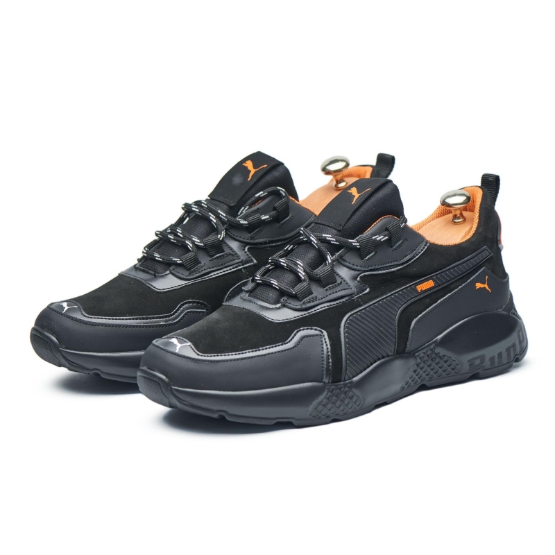 Модные черные мужские кроссовки Puma Т-790