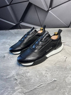 Модные мужские кроссовки СК из натуральной кожи Т-806