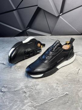 Модные мужские кроссовки СК из натуральной кожи Т-806