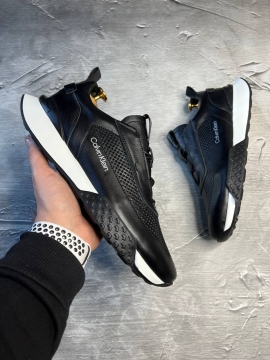 Модные мужские кроссовки СК из натуральной кожи Т-806