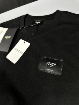 Черная футболка Fendi Ф-1278