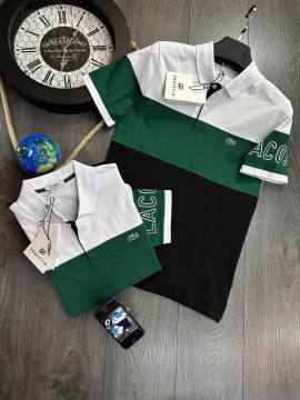 Стильне чоловіче поло Lacoste люкс якості Ф-1286