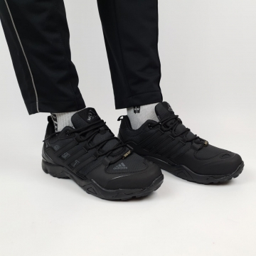 Чоловічі брендові кросівки Gore-Tex Fur Black Т-845