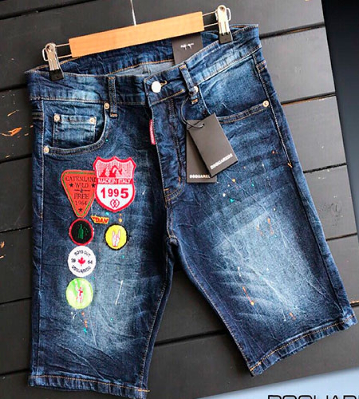 Мужские Бриджи Dsquared c лейбами B-72