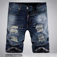 Темно-Синие Мужские Бриджи Dsquared B-24