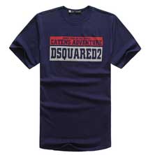 Темно-Синяя Футболка Dsquared Ф-156