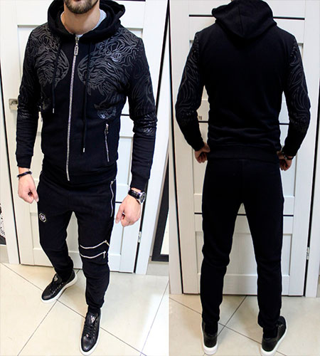 Утеплённый Спортивный Костюм Philipp Plein K-54