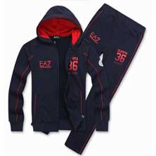 Темно-Синий Мужской Костюм Armani K-8