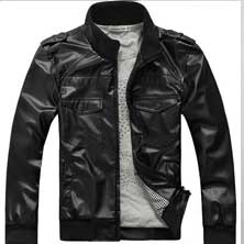 Черная Мужская Куртка KR-11