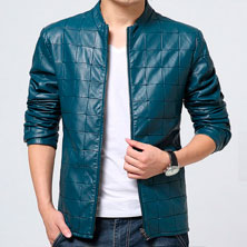 Синяя Стильная Мужская Куртка К-116