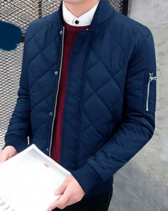 Стильная Демисезонная Мужская Куртка К-158