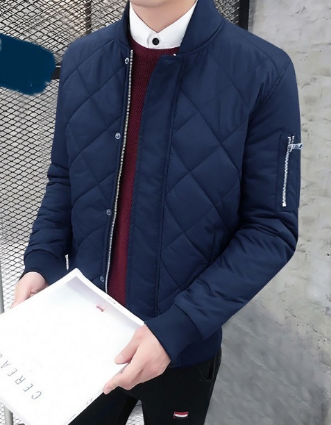 Стильная Демисезонная Мужская Куртка К-158