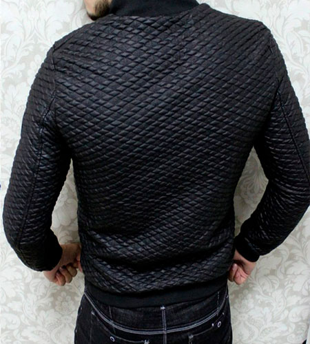 Мужская Кожаная Куртка Gucci К-184