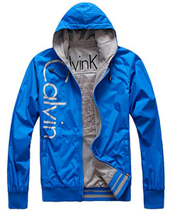 Синяя мужская Куртка KR-37
