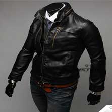 Черная Мужская Курточка K-98