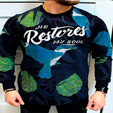 Мужской Стильный Свитшот S-114