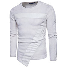 Белый Хлопковый Свитер Seven S-132