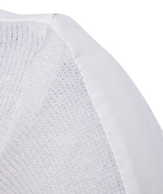 Белый Хлопковый Свитер Seven S-132