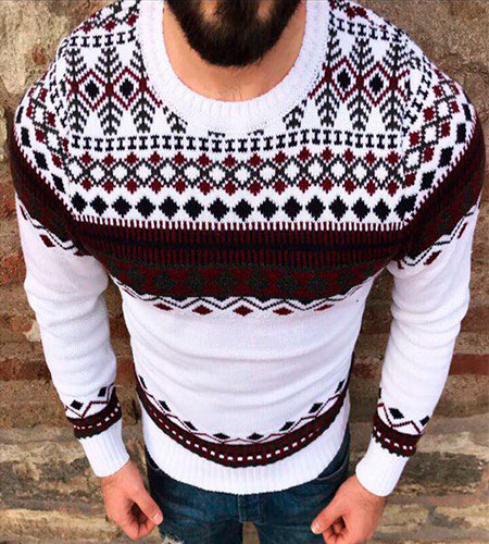 Модный Молодежный Свитер S-138