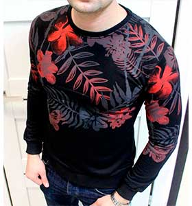 Модный Мужской Свитшот S-142