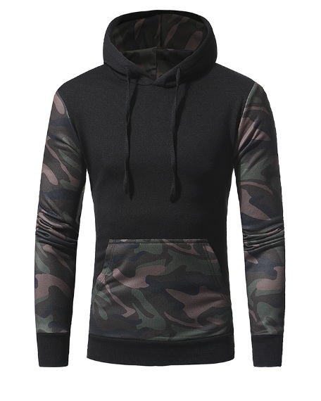 Мужская Толстовка Камуфляж Т-149