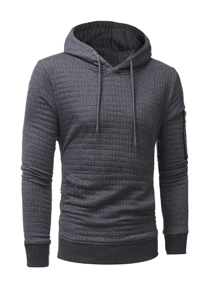 Темно-Серая Кофта с Карманами Т-150	