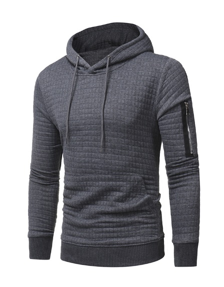 Темно-Серая Кофта с Карманами Т-150	