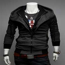 Стильная Серая Мужская Кофта Т-70