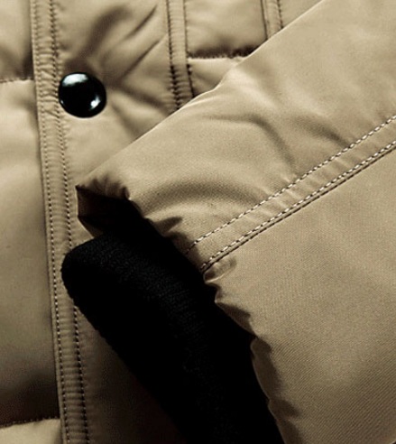 Черная Зимняя Куртка на Парня Z-1318