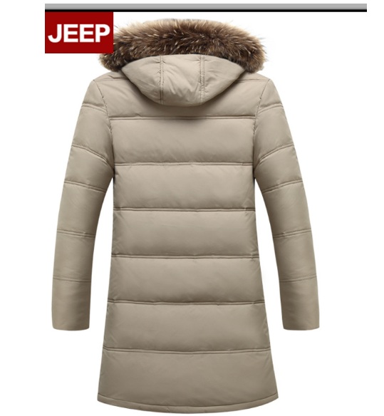 Синий Мужской Пуховик Z-1324