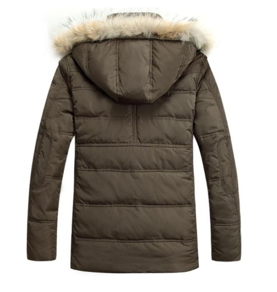 Мужская Зимняя Куртка с Мехом Z-1326