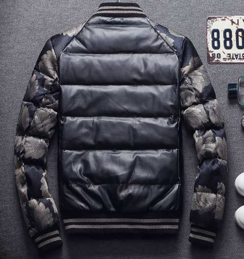 Модная Мужская Зимняя Куртка Z-1334