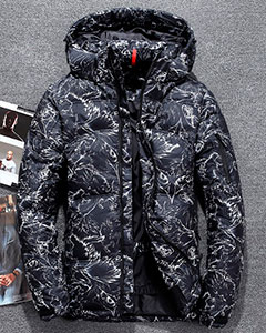 Стильная Мужская Зимняя Куртка Z-1341