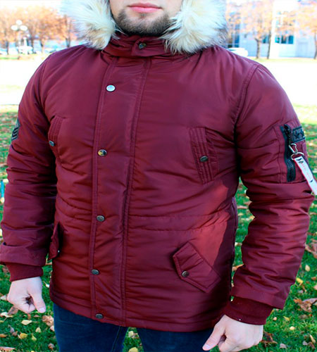 Мужская Парка Armani Z-1350