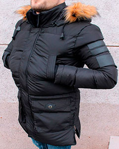 Стильная Мужская Зимняя Парка Z-1354