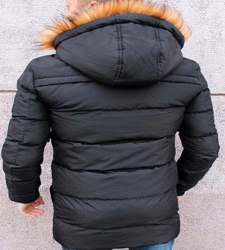 Стильная Мужская Зимняя Парка Z-1354